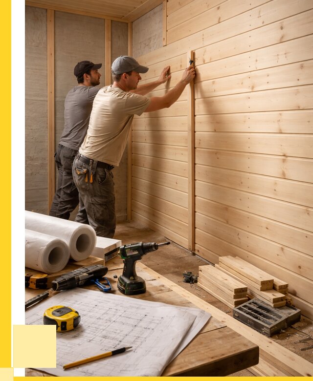 Обшивка бани вагонкой в Ахтубинске от 1243 р., ЭриданХтб