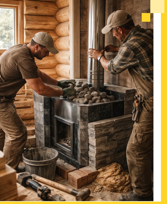 Строительство и отделка русских бань под ключ в Ахтубинске