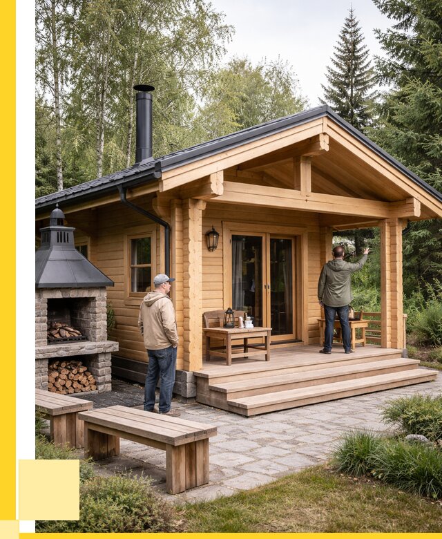 Деревянные бани под ключ в Ахтубинске от 465975 р. | ЭриданХтб