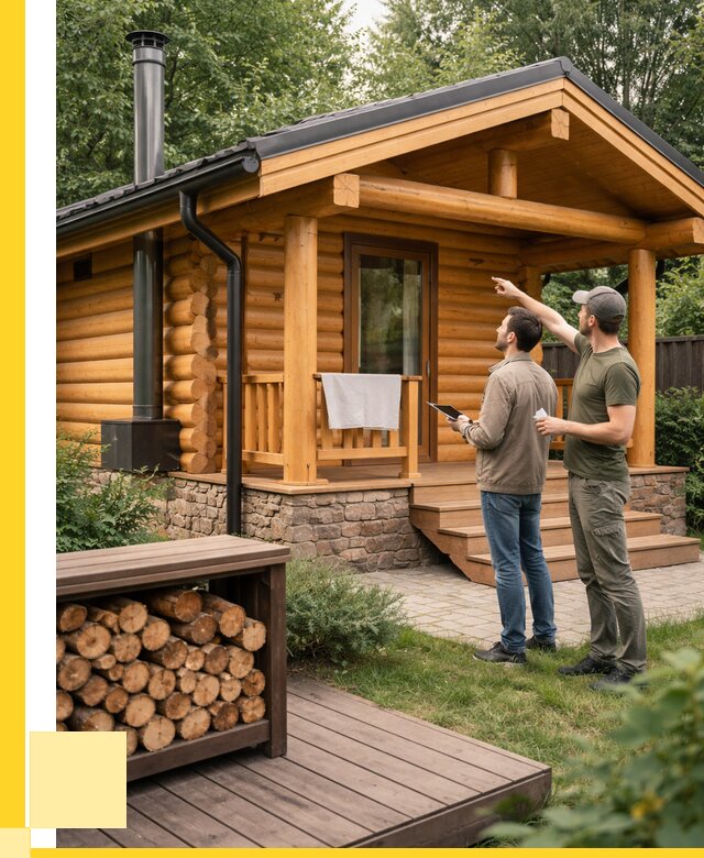 Бани для дачи под ключ в Ахтубинске от 258875 р. | ЭриданХтб