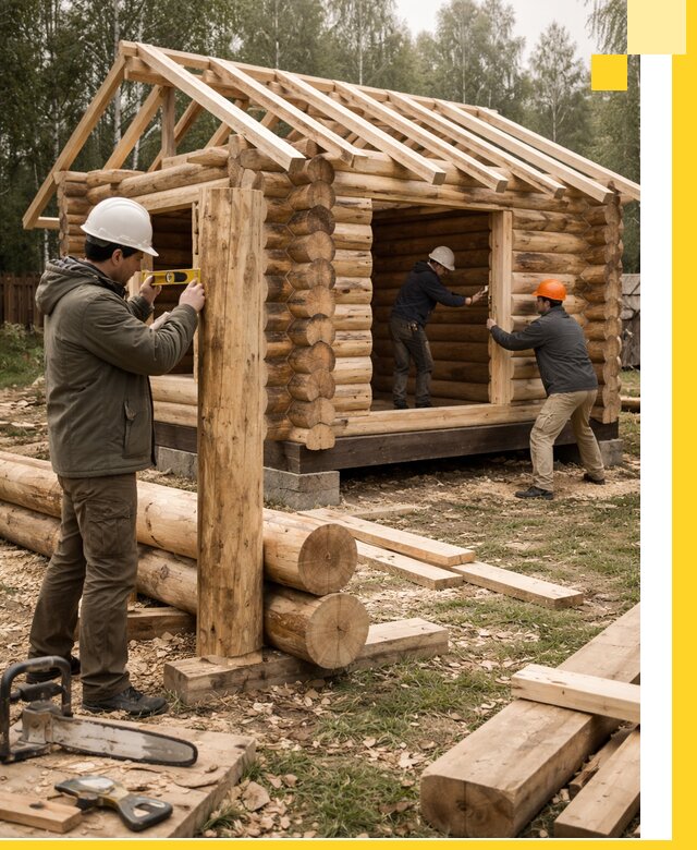 Строительство бань для дачи под ключ в Ахтубинске с доставкой и монтажом