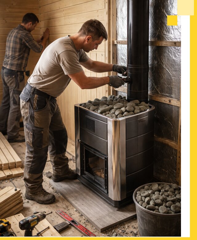 Проектирование и строительство парилок для бани в Ахтубинске под ключ