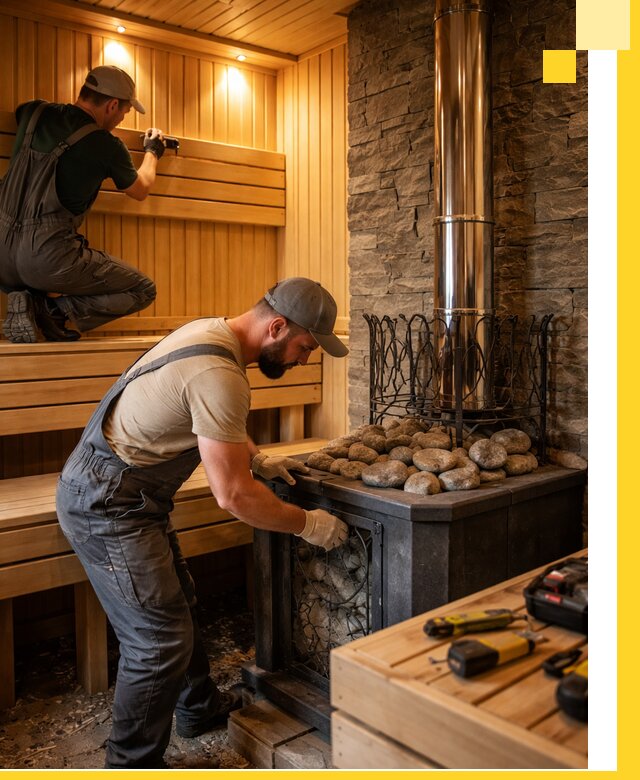 Комплексный дизайн бань, саун и зон отдыха в Ахтубинске