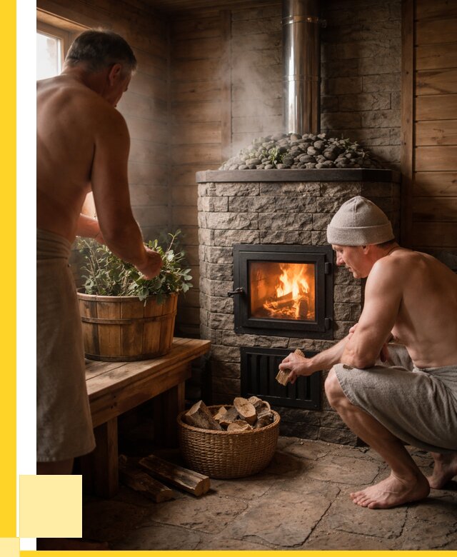 Банные печи под ключ в Ахтубинске от 46598 р. | ЭриданХтб кирпичная