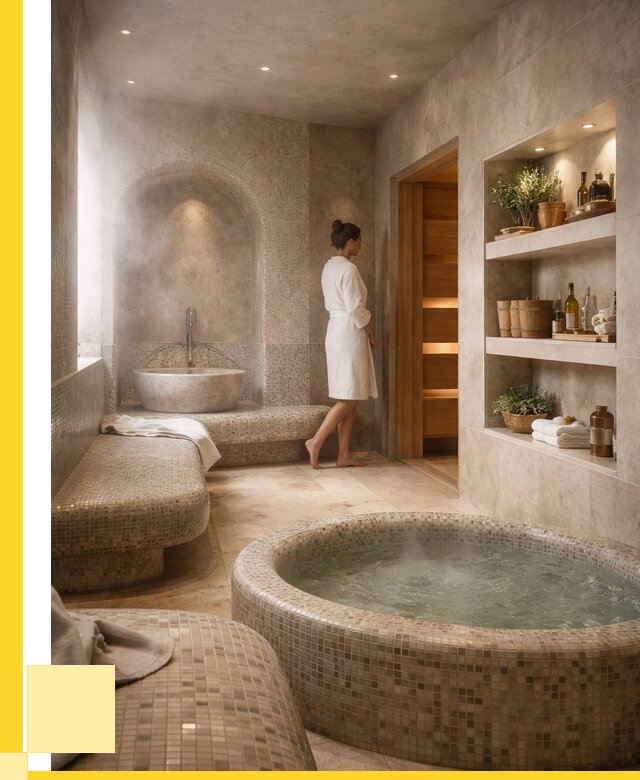 Строительство бани с хамамом в Ахтубинске от 776625 р. | ЭриданХтб