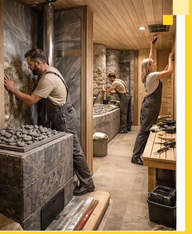 Строительство бань и SPA процедур в Ахтубинске под ключ и отделкой