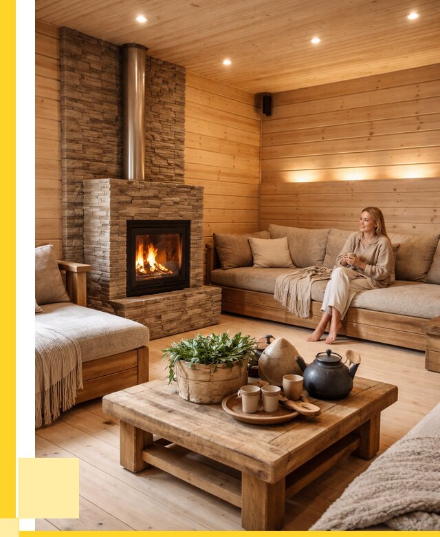 Проект бани с комнатой отдыха в Ахтубинске от 36243 р. | ЭриданХтб