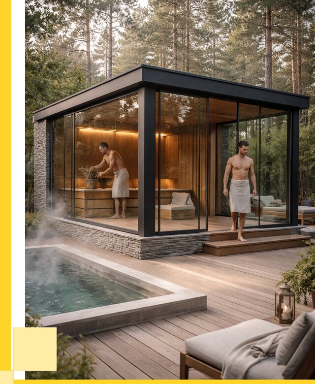 Стеклянные бани и двери в Ахтубинске от 465975 р. | ЭриданХтб