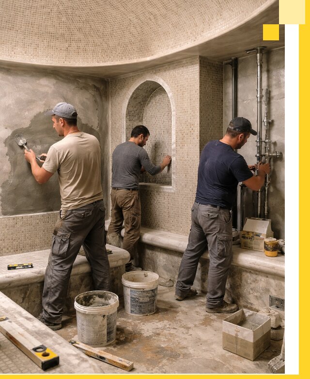 Профессиональный монтаж хамамов под ключ в Ахтубинске с гарантией