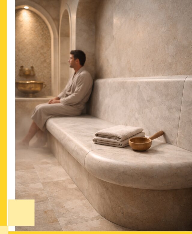 Сиденья для хамама в Ахтубинске под ключ от 12426 р. | ЭриданХтб