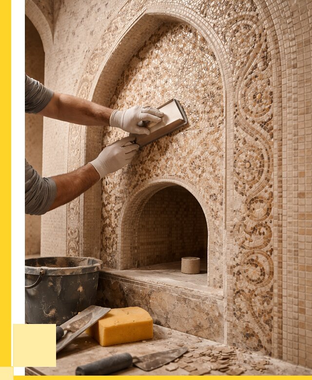 Мозаика для хамама в Ахтубинске под ключ от 5178 р. | ЭриданХтб