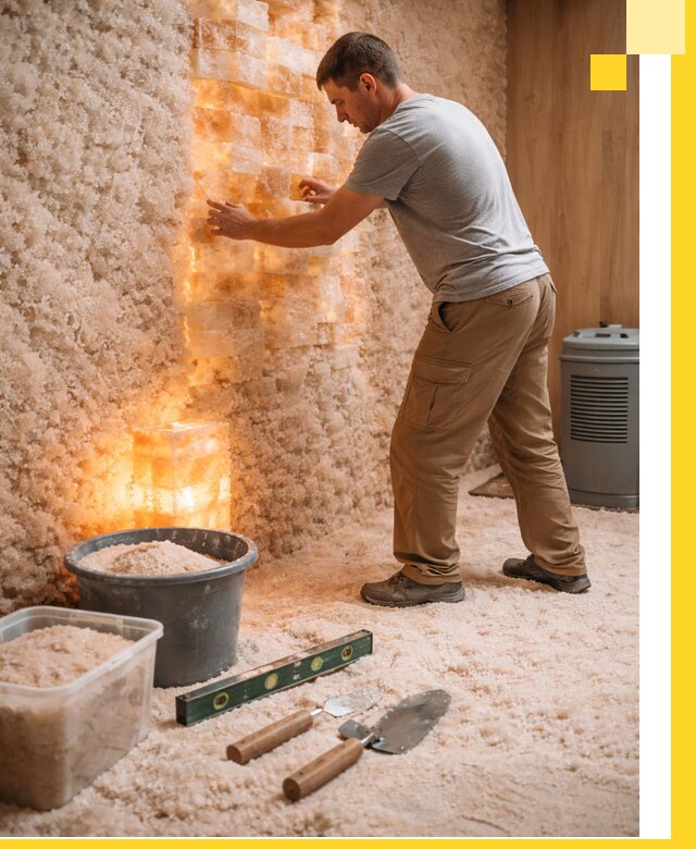 Проектирование и монтаж соляных комнат в Ахтубинске под ключ