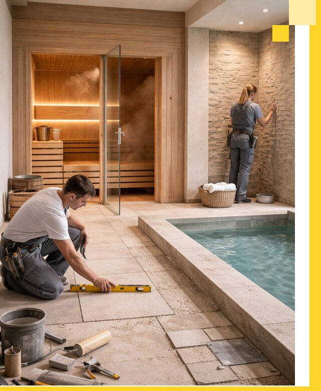 Комплексный дизайн и отделка интерьеров SPA под ключ в Ахтубинске